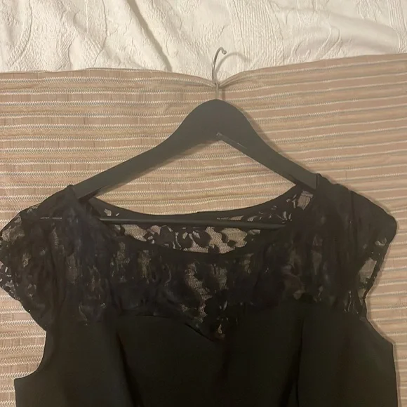 4 for $20! Bundle 4 items w/ this title and offer $20! Black fit and flare dress - Picture 4 of 7